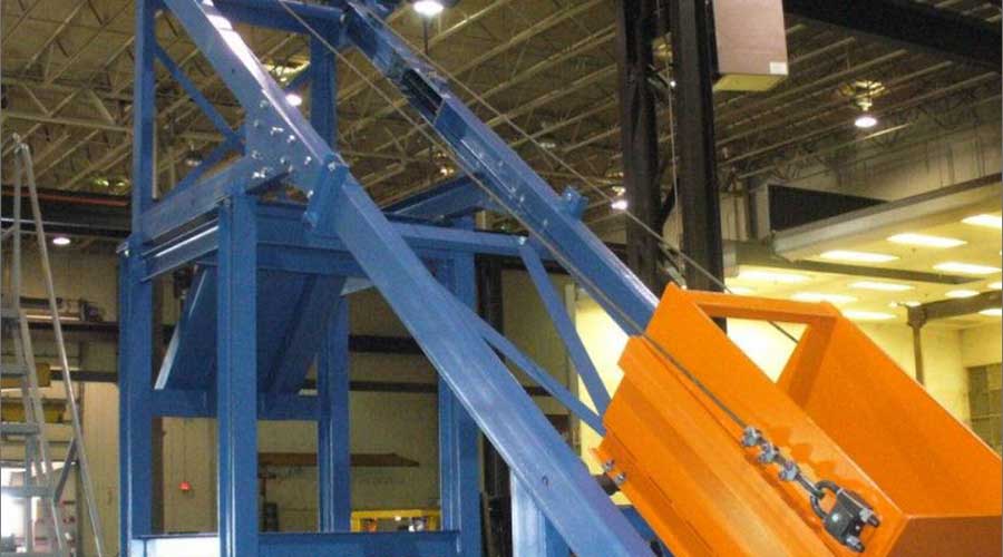 Skiphoist for Material Handling