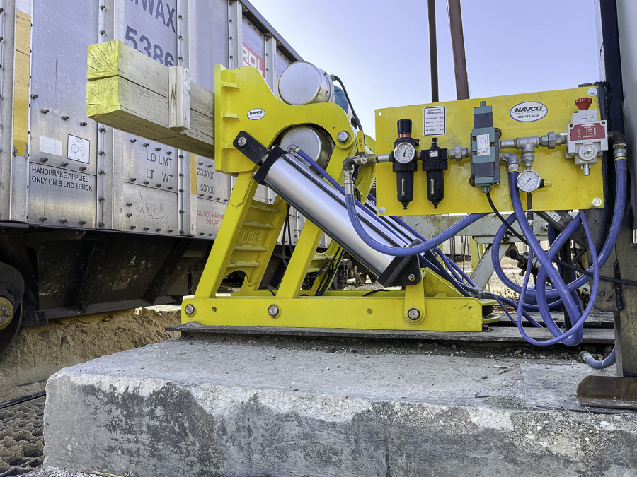 Railside Railcar Shaker Installed at Ohio Aggregate Yard