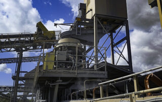 Aggregate Plant Vibratory Cone Crusher Feeder