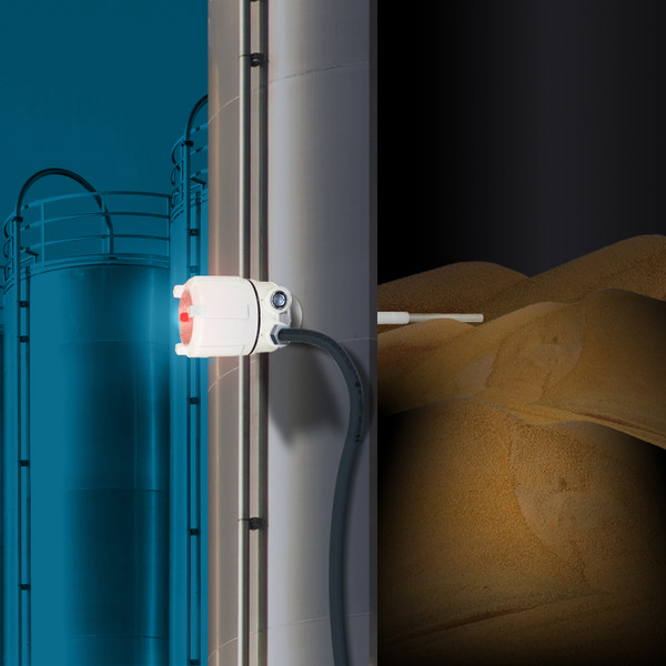 wnc-binmaster-capacitance-probe-cutaway Cutaway of BinMaster Capacitance probe in silo
